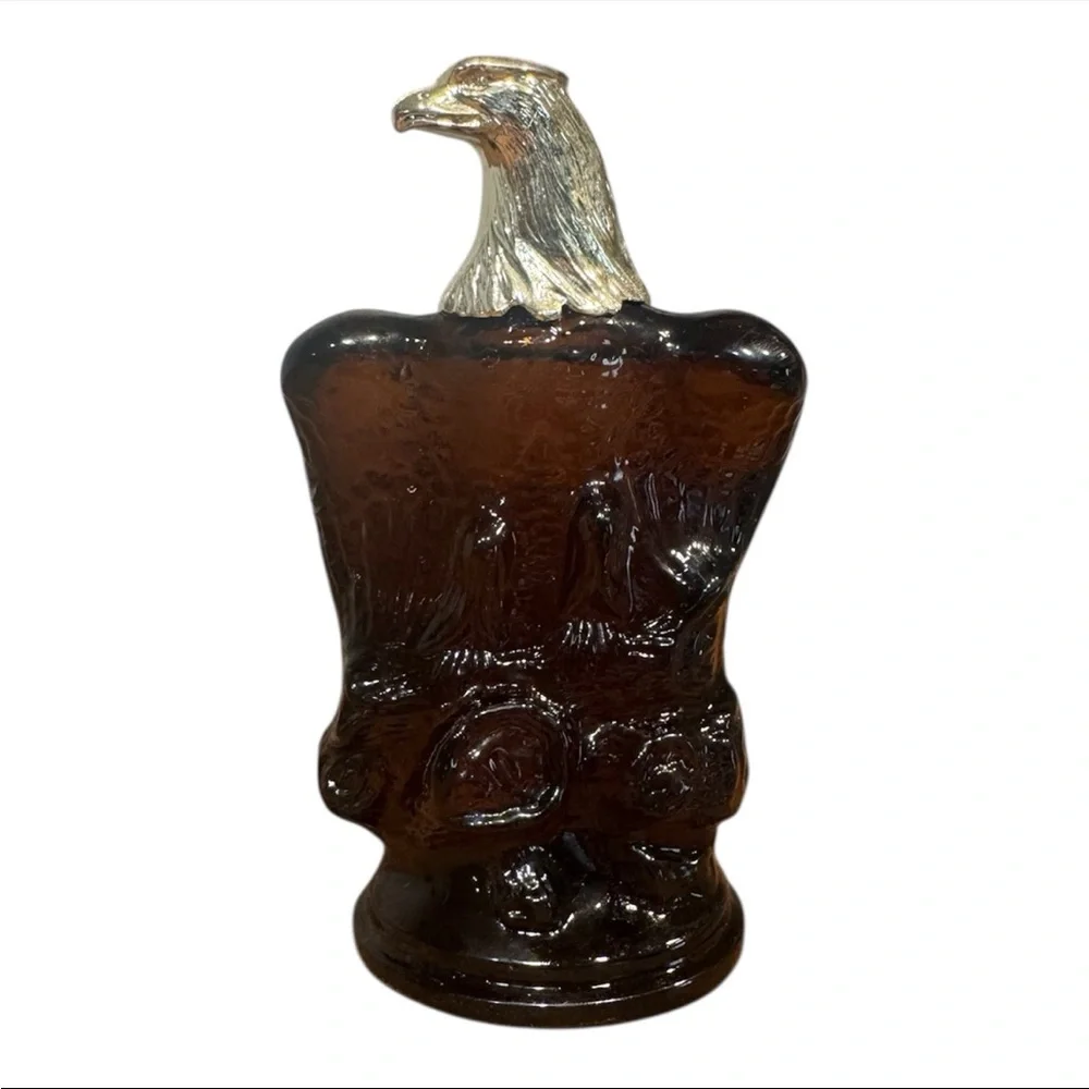 🇺🇸Vintage Avon Bald Eagle Oland After Shave Bottle, Collectible